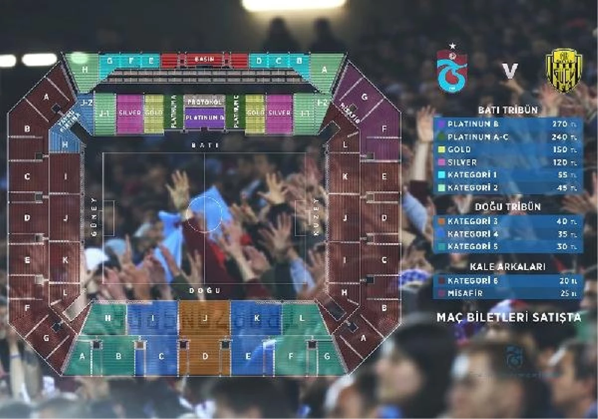 Trabzonspor\'un Ankaragücü Maçı Biletleri Satışa Sunuldu