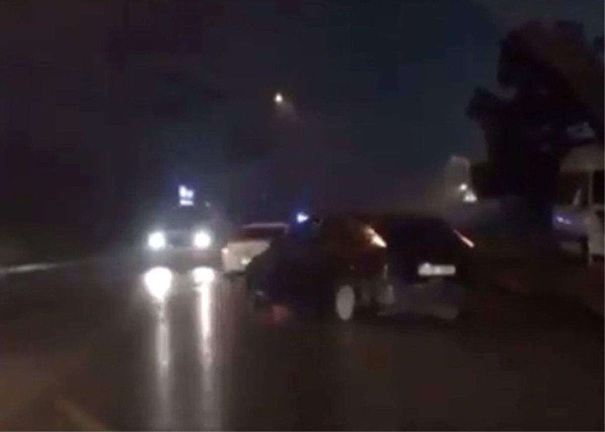 Trafikte İkili Maganda Terörü Kamerada