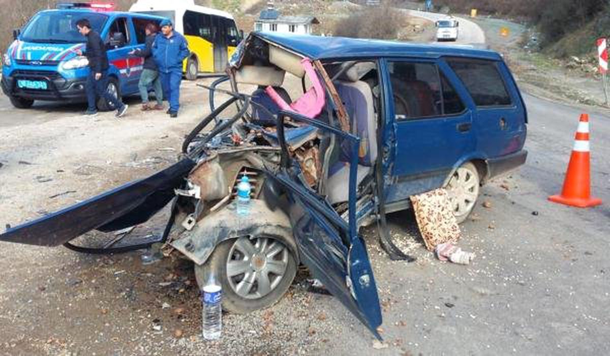 Uludağ Yolunda Kaza: 1 Ağır Yaralı