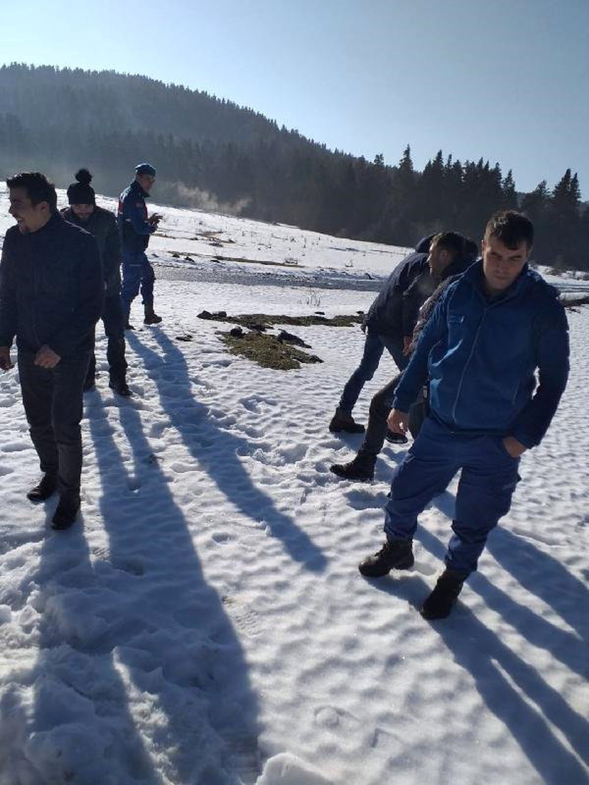 Uluyayla\'da 5 Kişi Mahsur Kaldı
