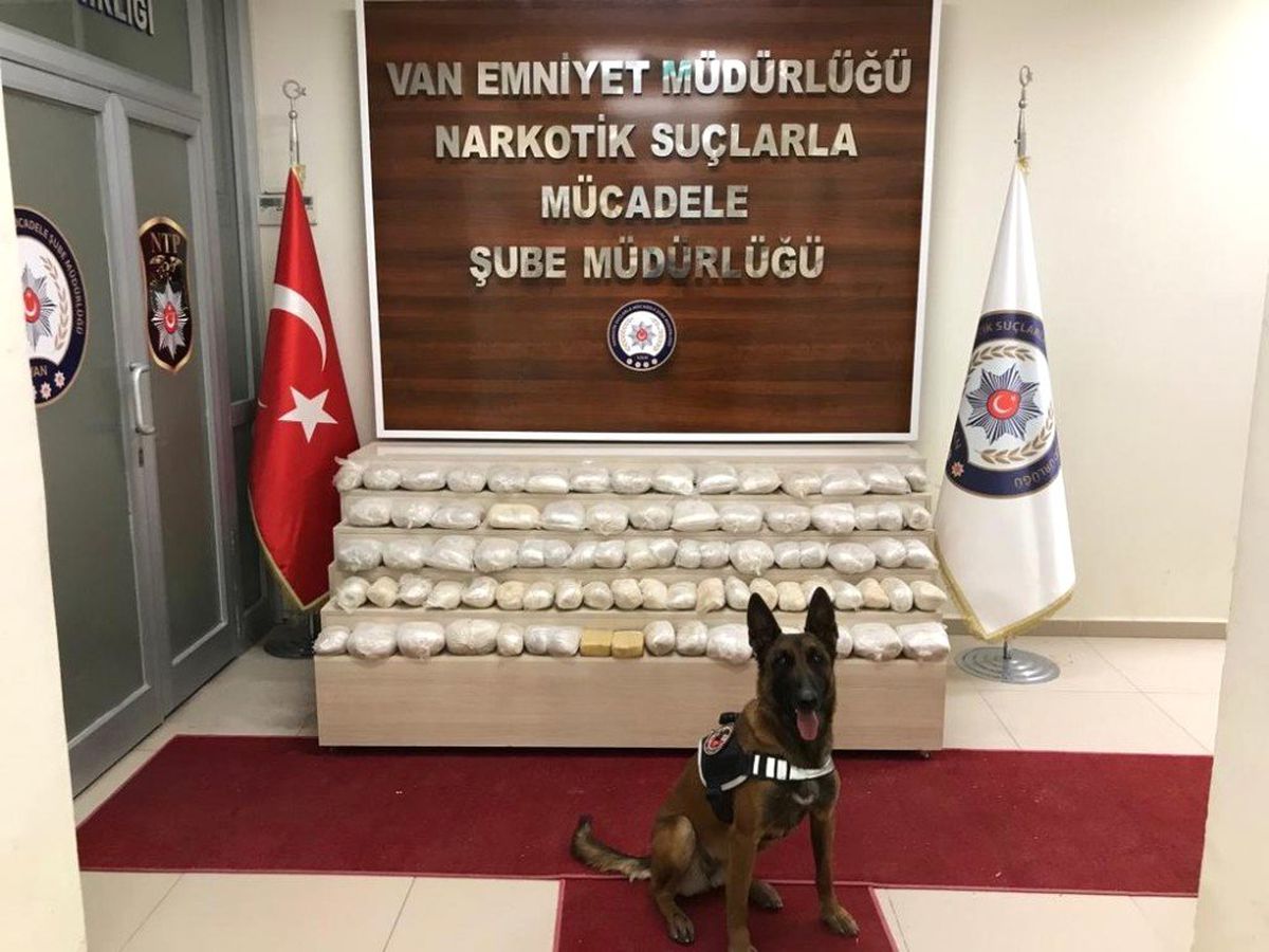 Van\'da 62 Kilo Eroin Ele Geçirildi