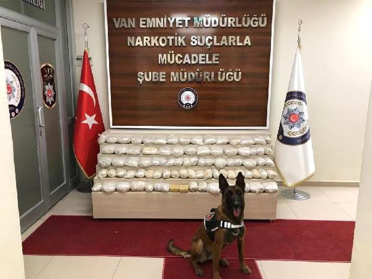 Van\'da Park Halindeki Kamyonette 62 Kilo Eroin Bulundu