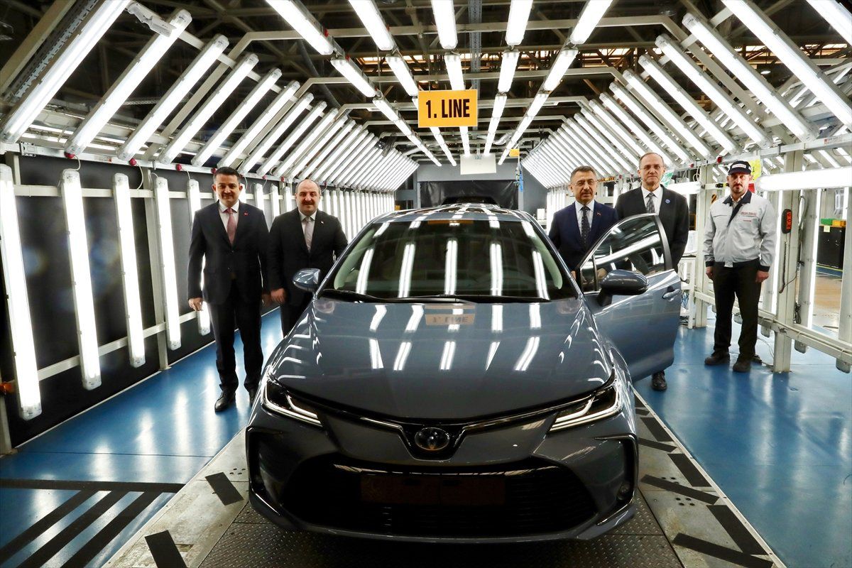Yeni Toyota Corolla"Nın Hattan Çıkış Töreni