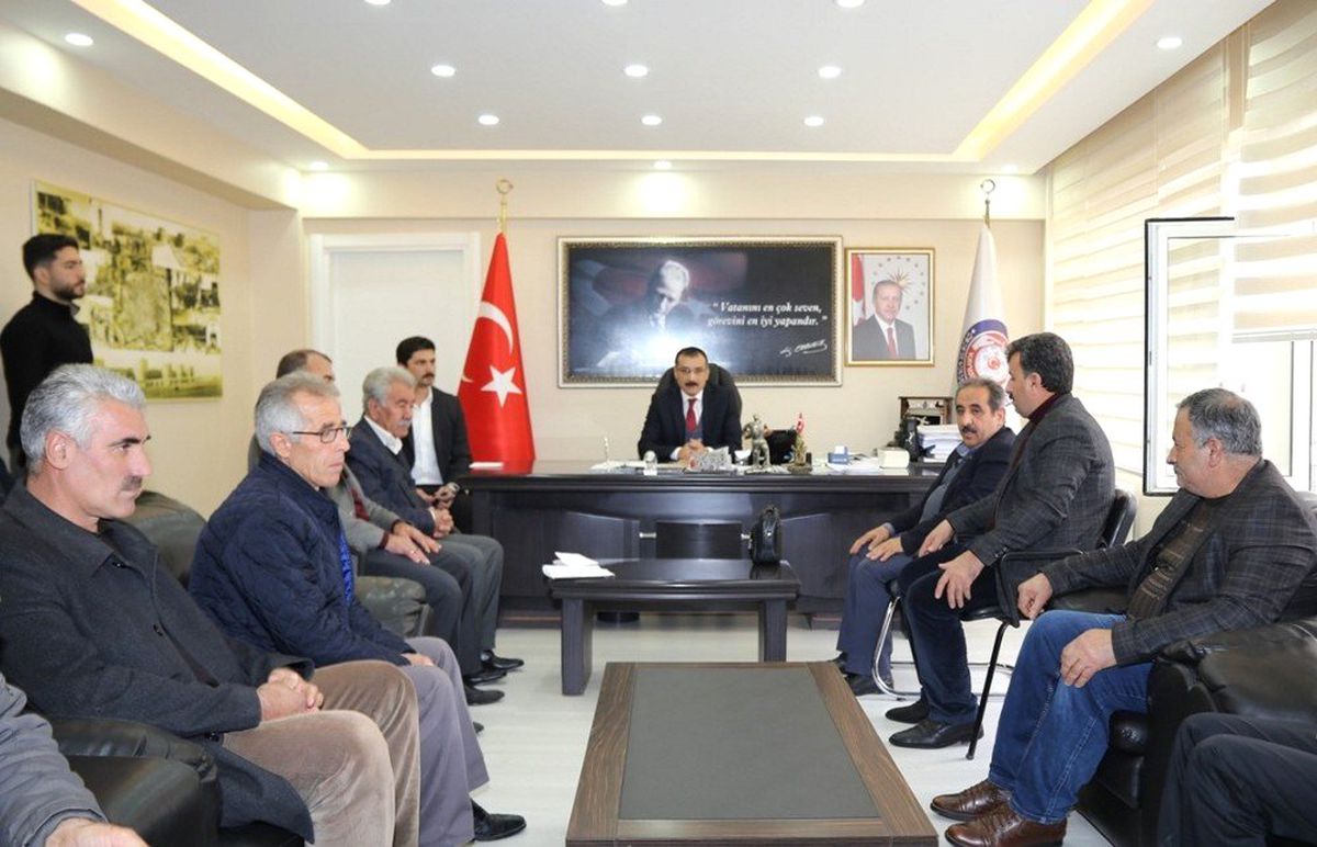 Başkan Çelik, Muhtarlarla Bir Araya Geldi