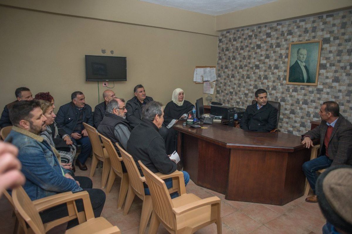 CHP Adayı Ömer Günel Ev Ziyaretlerine Devam Ediyor