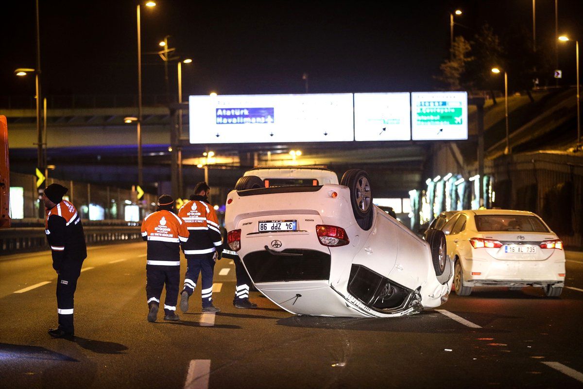 Edirnekapı\'da Trafik Kazası