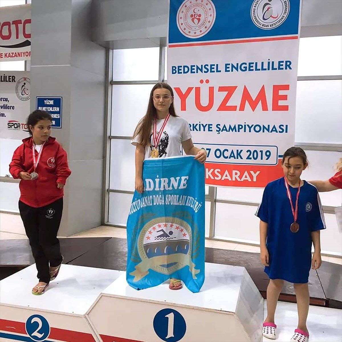 Edirneli Yüzücünün Başarısı