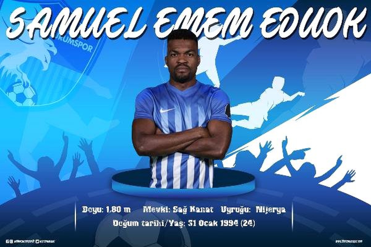 Eduok, Bb Erzurumspor ile 2.5 Yıllığına Anlaştı