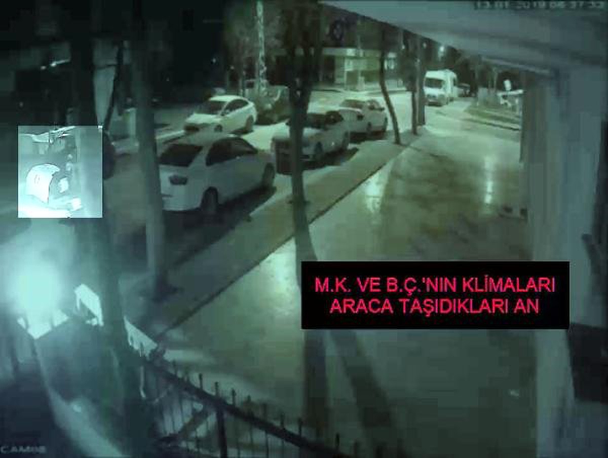 Gaziantep\'te, Klima Hırsızları Tutuklandı