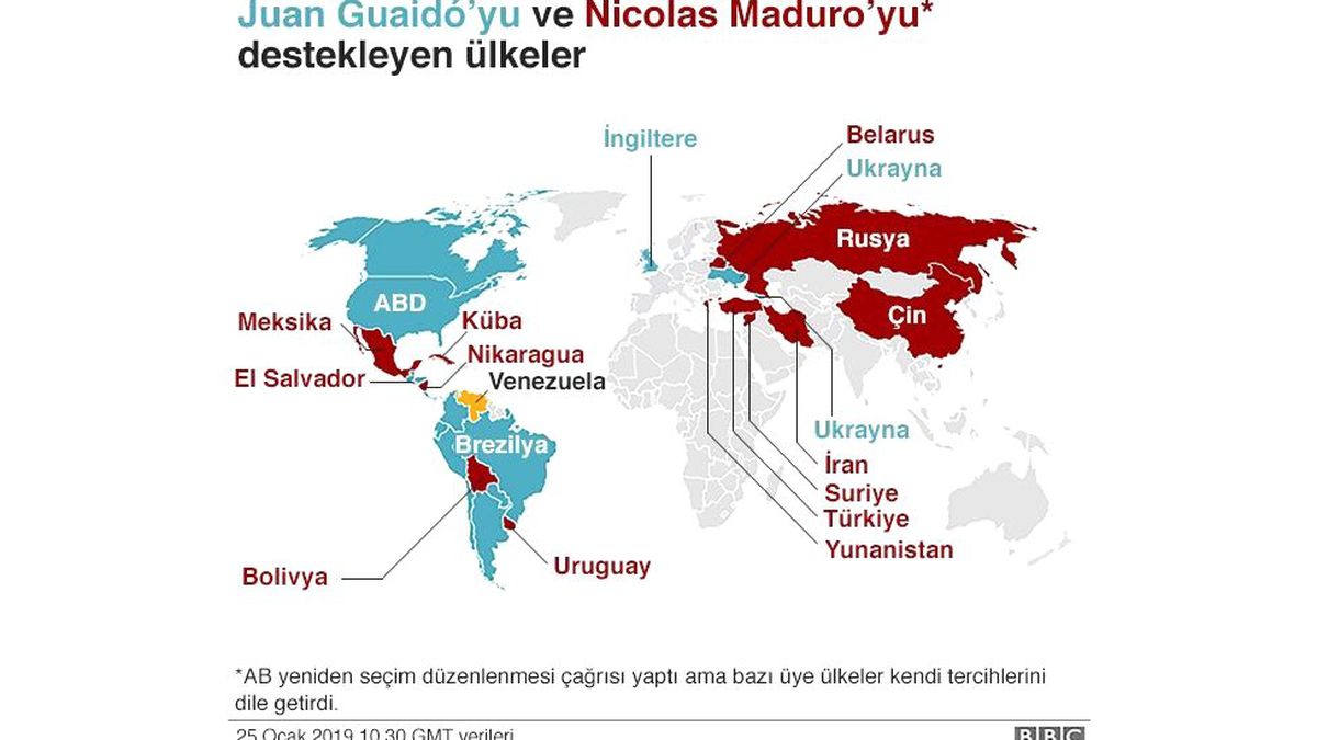 Guaido Bbc\'ye Konuştu: Venezuelalılar Diktatörlük Altında Yaşıyor