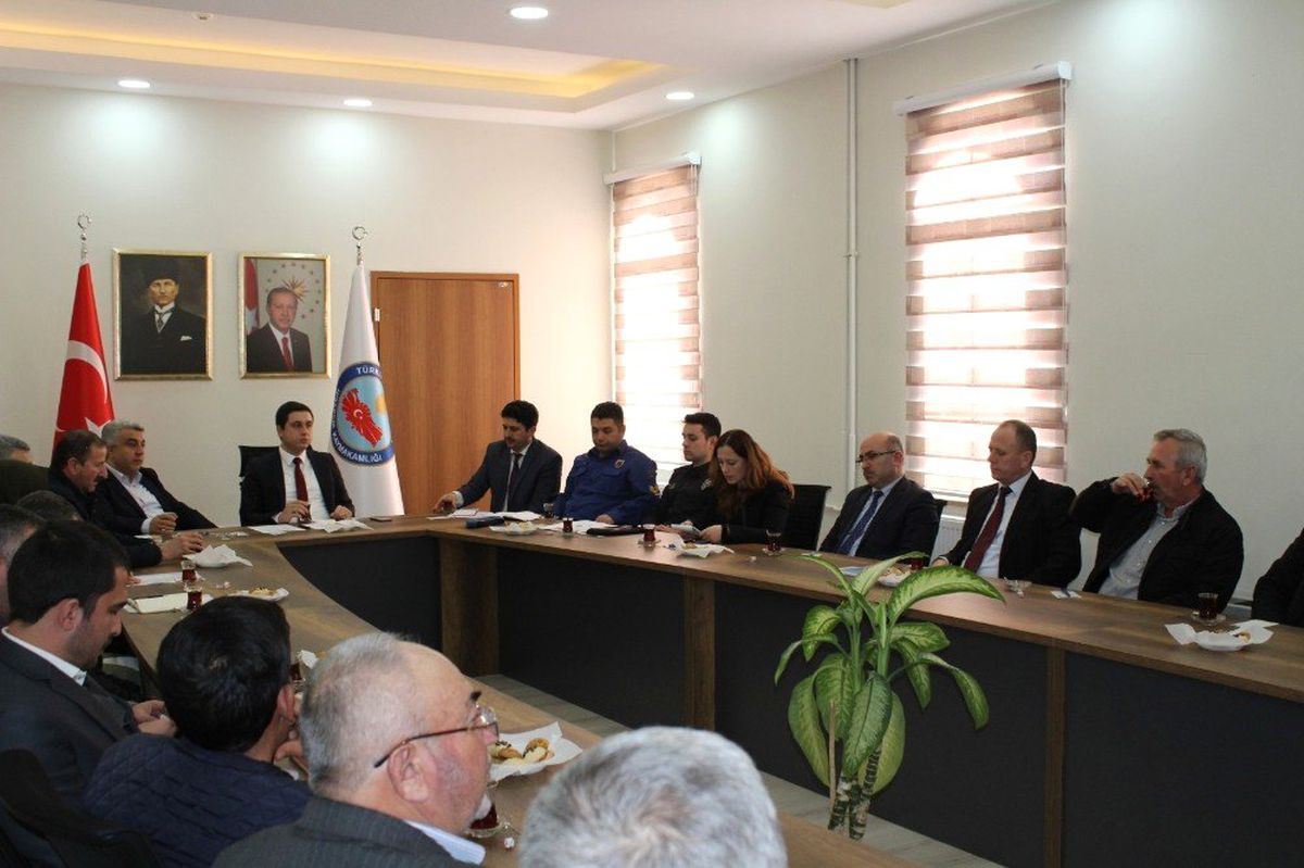 Hisarcık\'ta Muhtarlara Uyuşturucuyla Mücadele Anlatıldı
