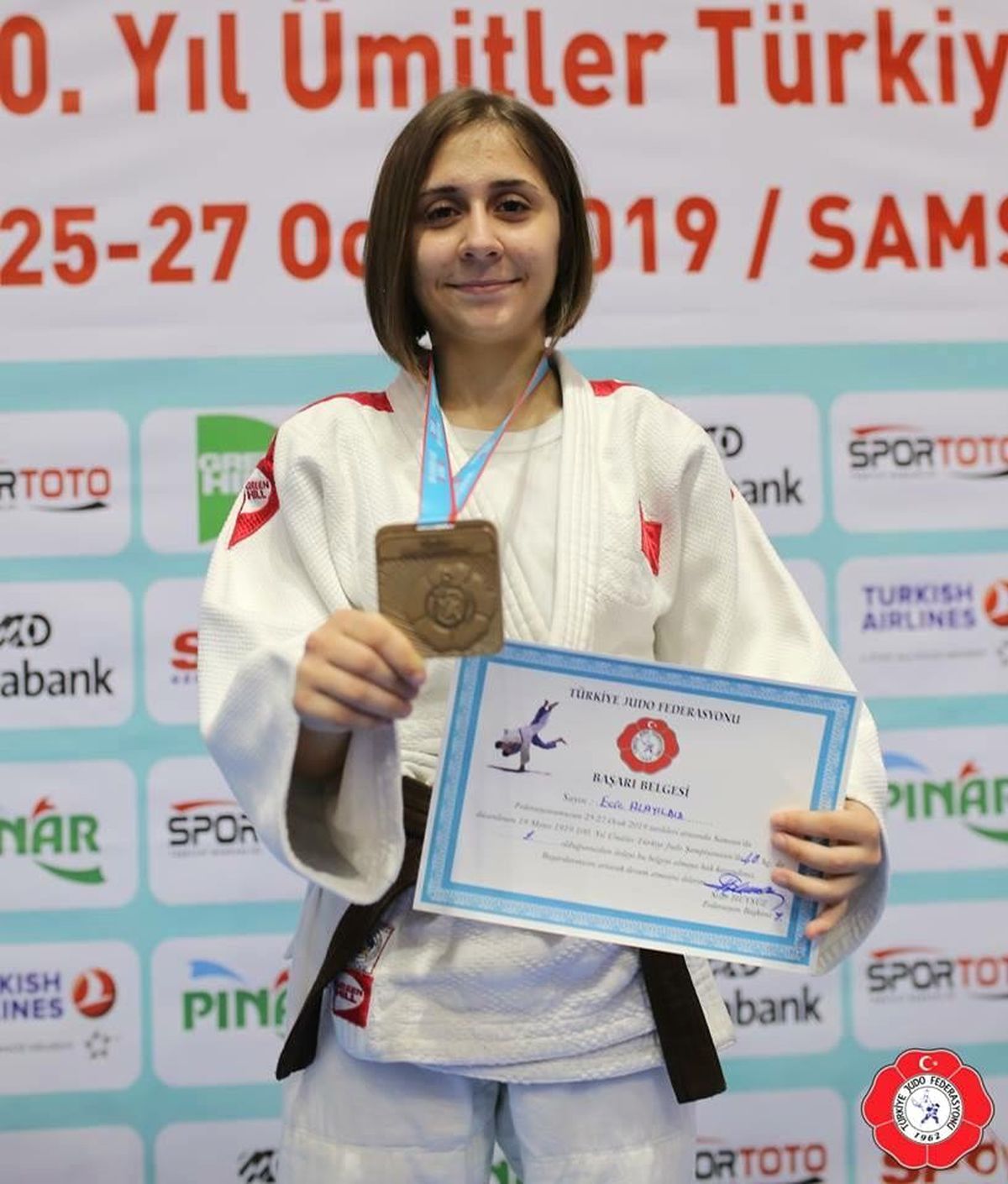 Judo\'da Ecre Alayıldız Türkiye Şampiyonu Oldu