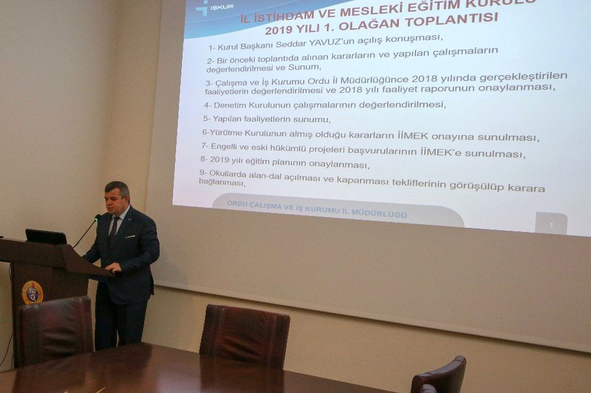 Ordu\'da Geçen Yıl 9 Bin 595 Kişi İşkur Tarafından İşe Yerleştirildi