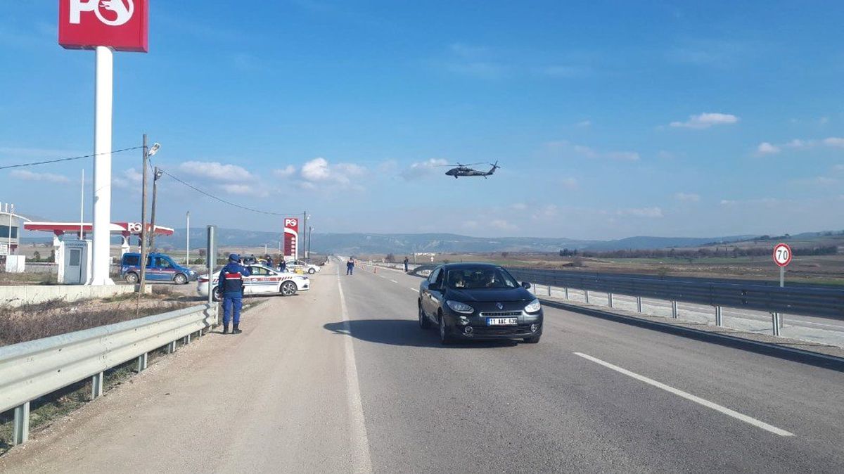 Trafik İhlallerine Helikopterli Denetim