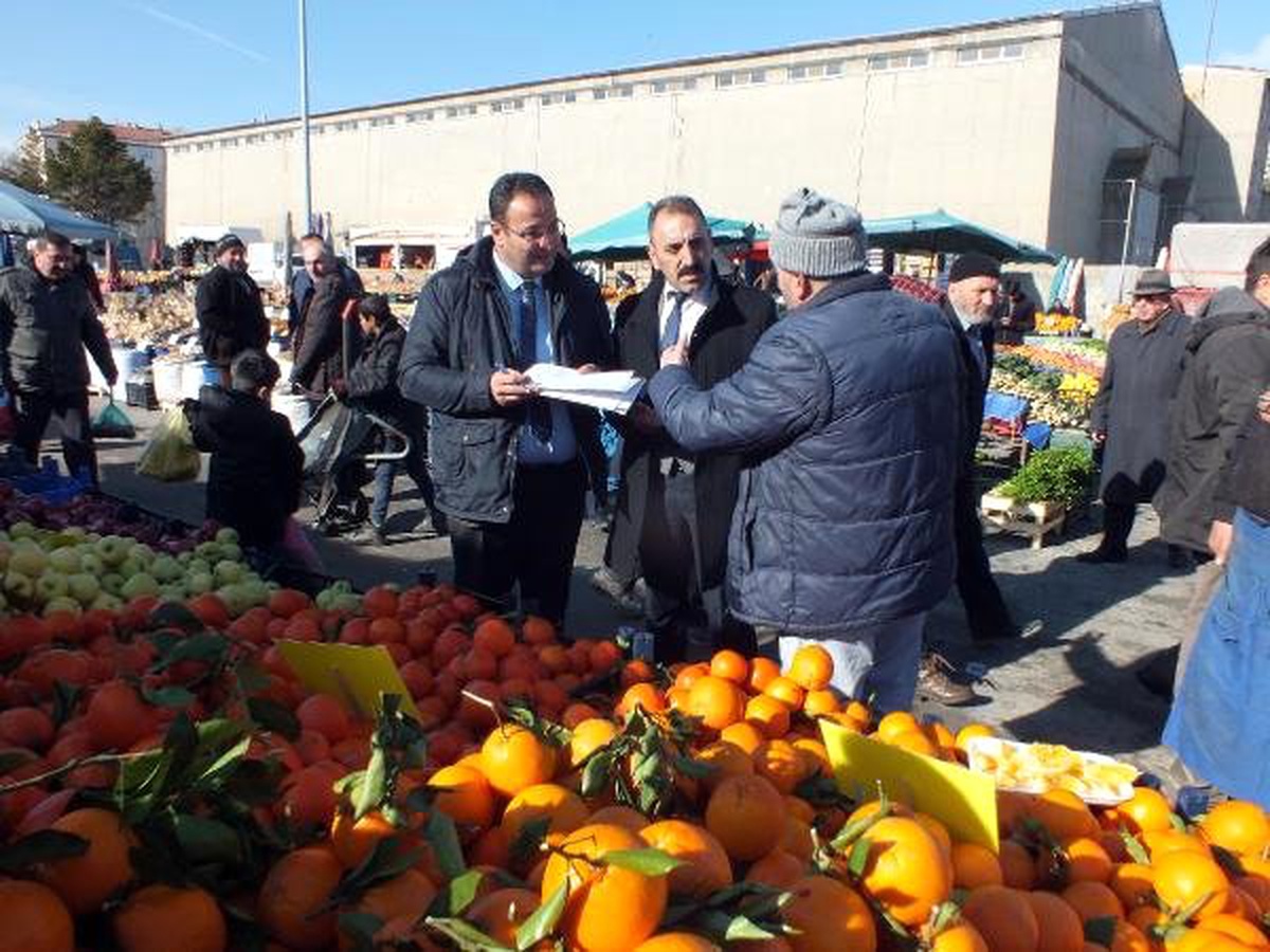 Yozgat\'ta Market ve Pazarda Fiyat Denetimi