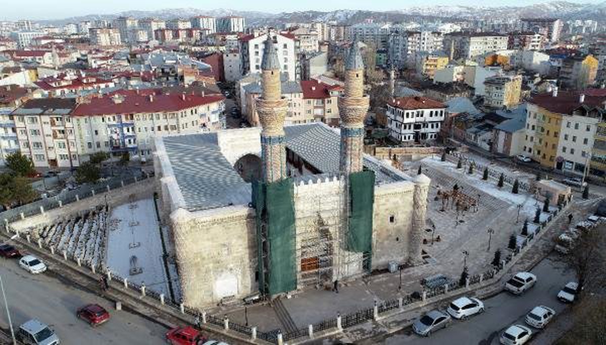 22 Yıldır Restorasyondaki Tarihi Gök Medrese Açılışa Hazır