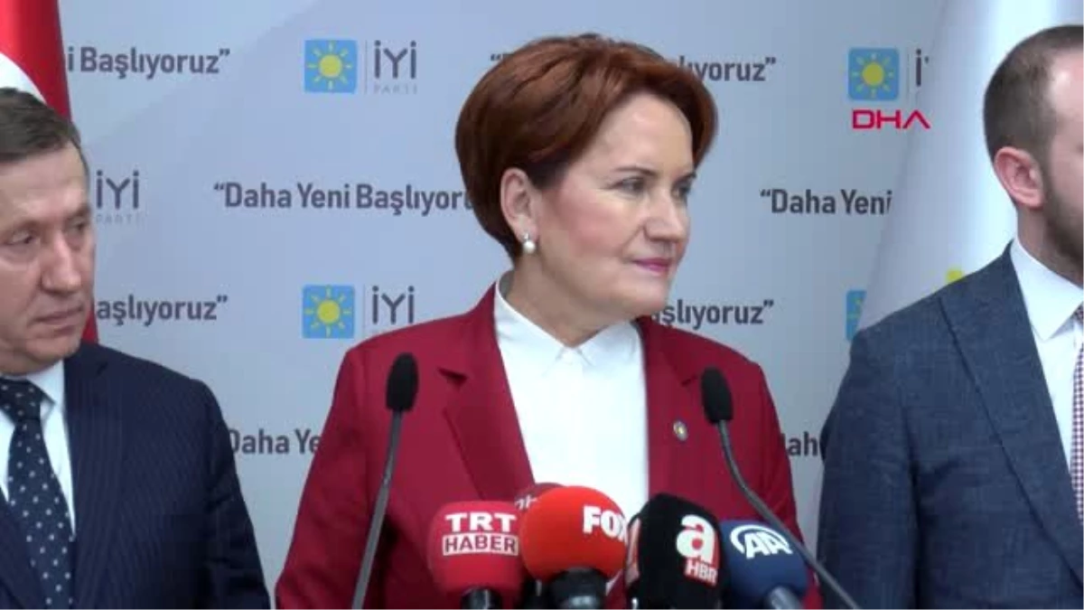 Akşener İyi Parti\'nin Çekilmek İstendiği Çukura Girmeyeceğiz