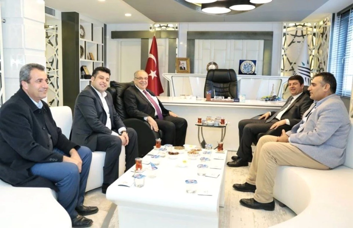 CHP Milletvekili Tutdere Başkan Kutlu ile Bir Araya Geldi