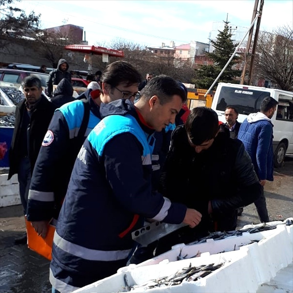 Van\'da Balık Tezgahları Denetlendi