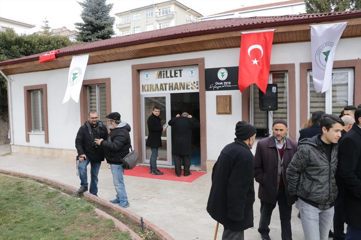 Yozgat\'ta Millet Kıraathanesi Açıldı