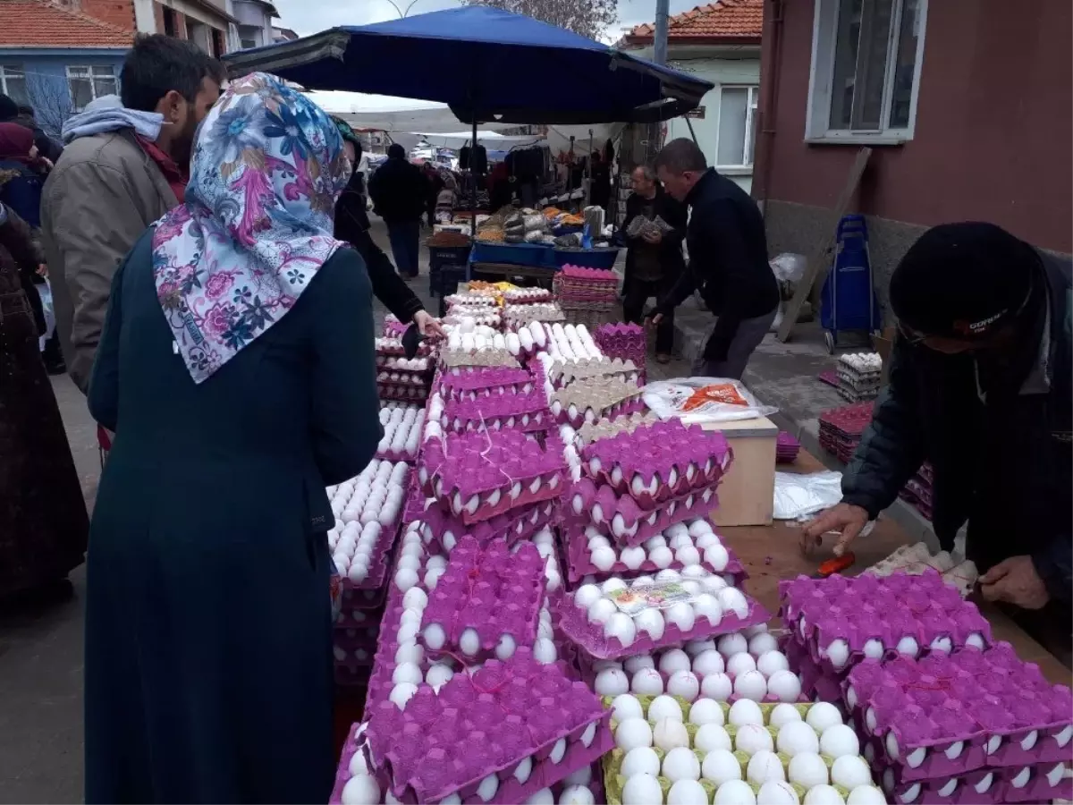 Yumurta Markette 90 Kuruş, Pazarda 45 Kuruş