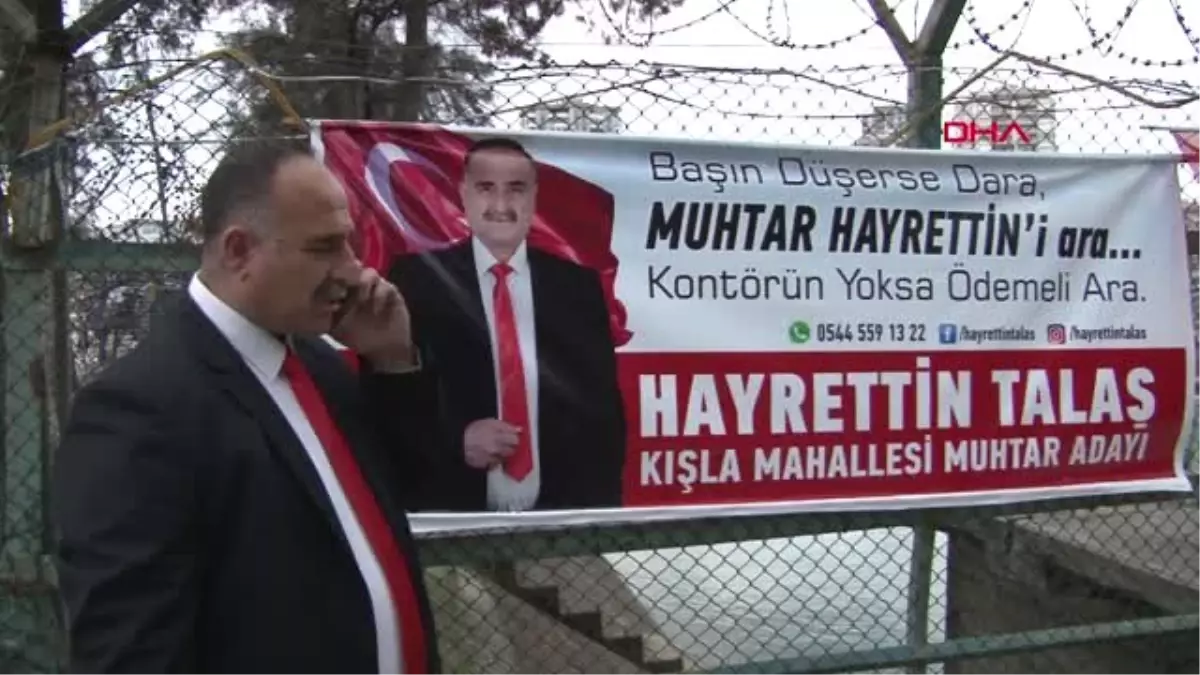 Adana Muhtar Adayından İlginç Seçim Kampanyası