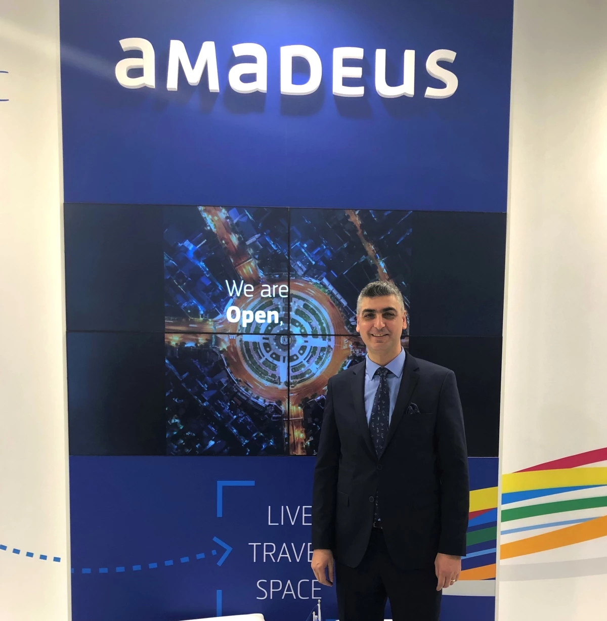 Amadeus Emitt Fuarı\'nda Live Travel Space\'i Anlattı