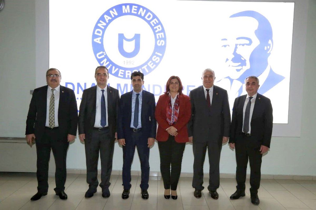 Başkan Çerçioğlu\'ndan Rektör Aldemir\'e Tebrik Ziyareti