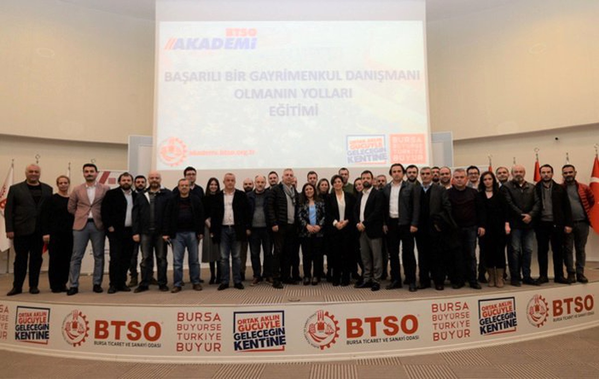 BTSO\'da gayrimenkul danışmanlığı konuşuldu