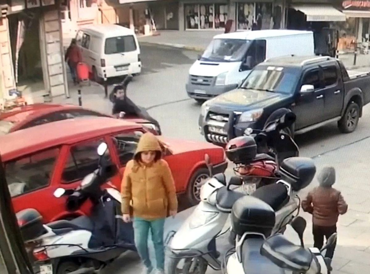 İstanbul\'da Dehşet Anları Kamerada