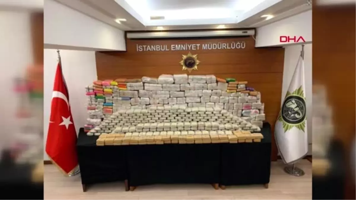 İstanbul Valisi Yerlikaya 850 Kilogram Eroin Ele Geçirildi