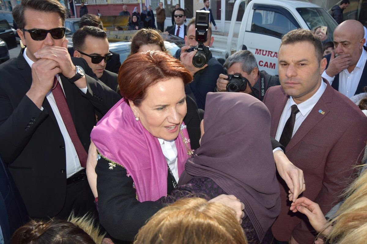 İyi Parti Genel Başkanı Akşener, Bilecik\'te