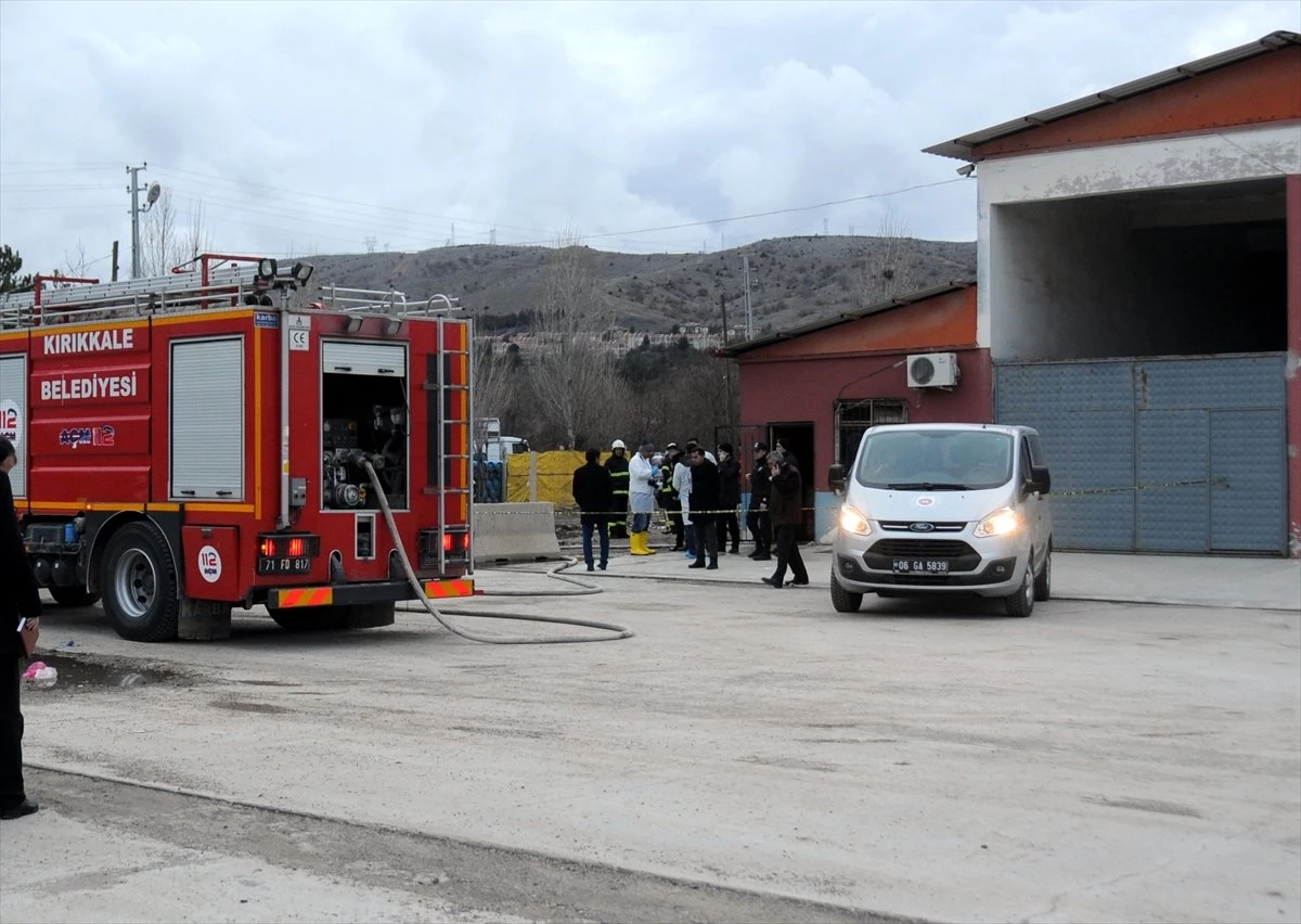 Kırıkkale\'de Akaryakıt Numune Deposunda Patlama: 1 Ölü