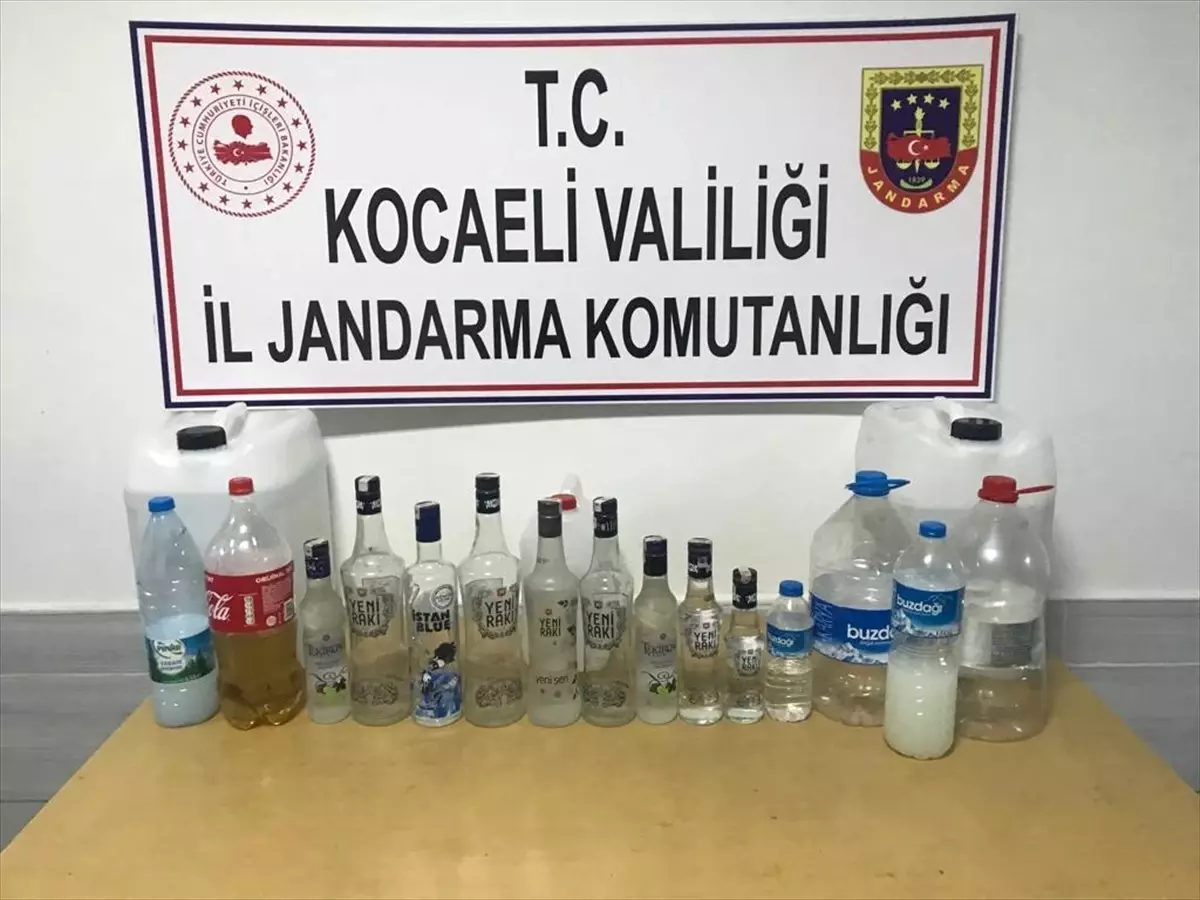 Kocaeli\'de Sahte İçki Operasyonu