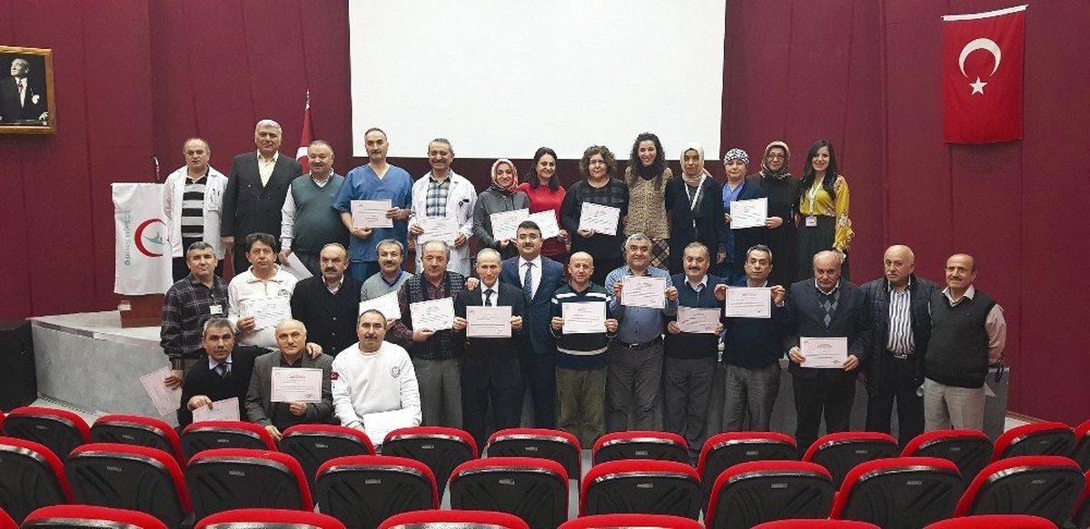 Meslekte 25 Yılı Dolduran Personele Teşekkür Belgesi