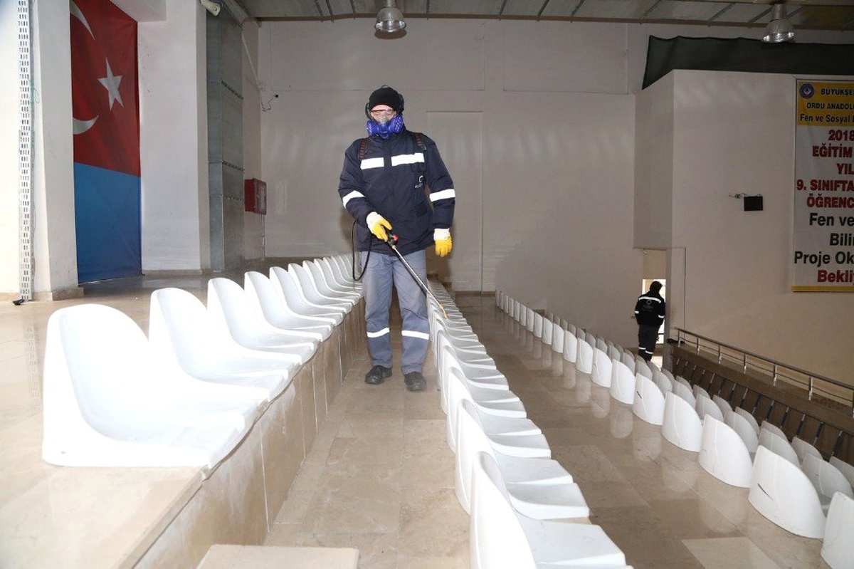 Ordu\'da Dezenfenkte Çalışması Başlatıldı