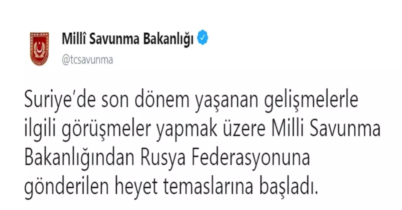 Rusya\'ya Giden Heyet Temaslarına Başladı