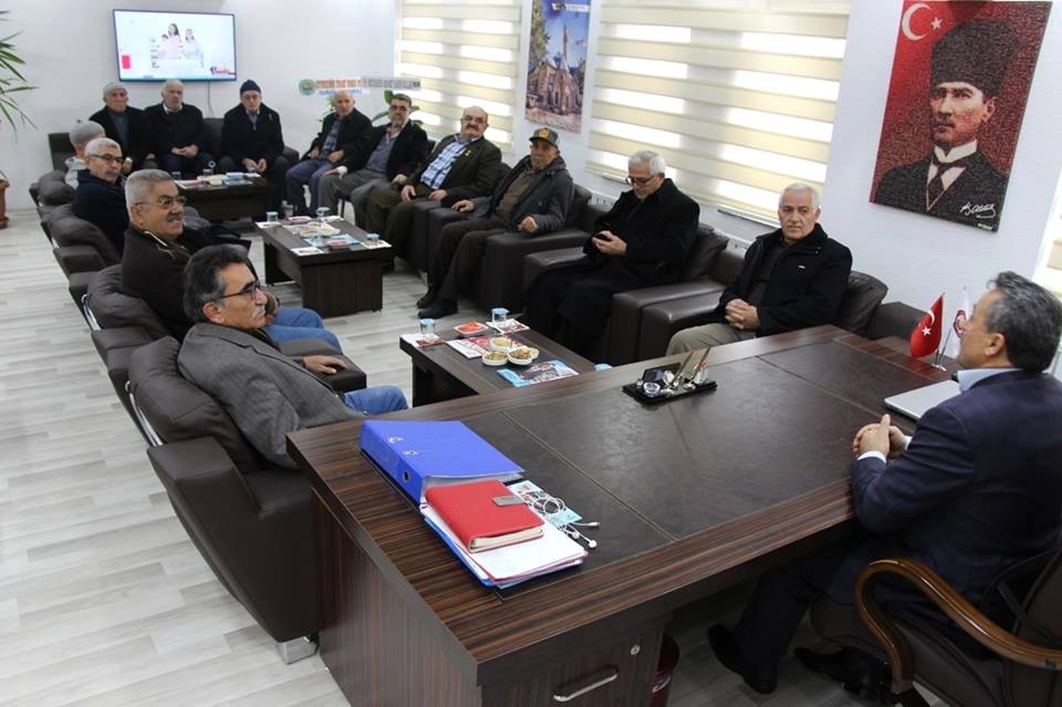Seydişehirli Gazilerden Başkan Tutal\'a Ziyaret