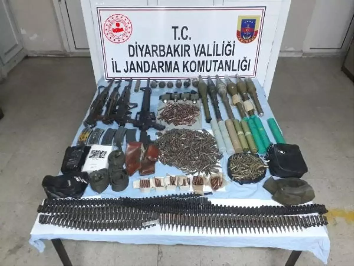 Sığınaklarda PKK Silah ve Mühimmatı Ele Geçirildi