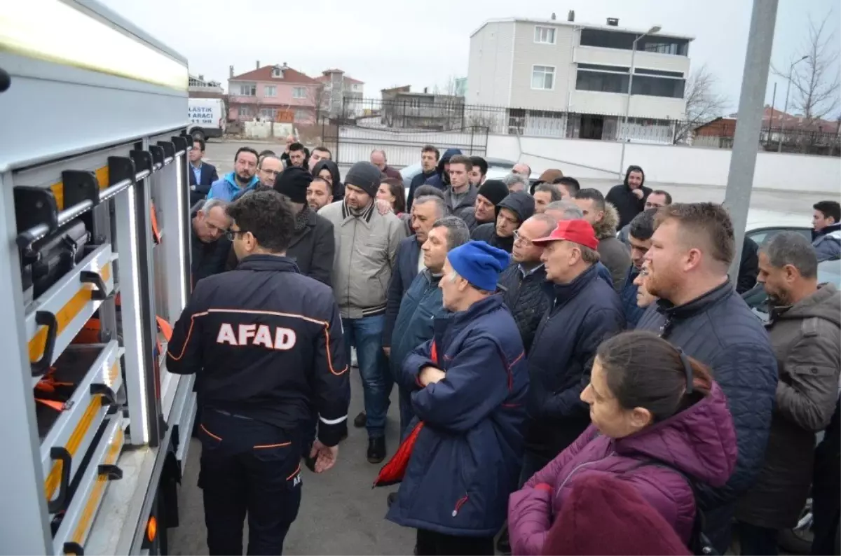 Tekirdağ\'da Temel Afet Bilinci Eğitimi