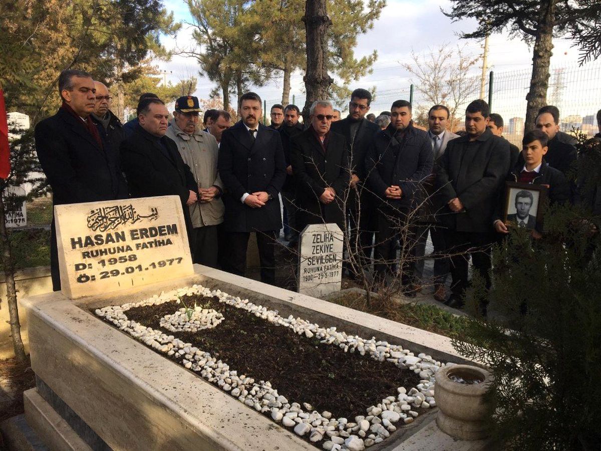 Ülkücü Şehit Hasan Erdem Dualarla Anıldı