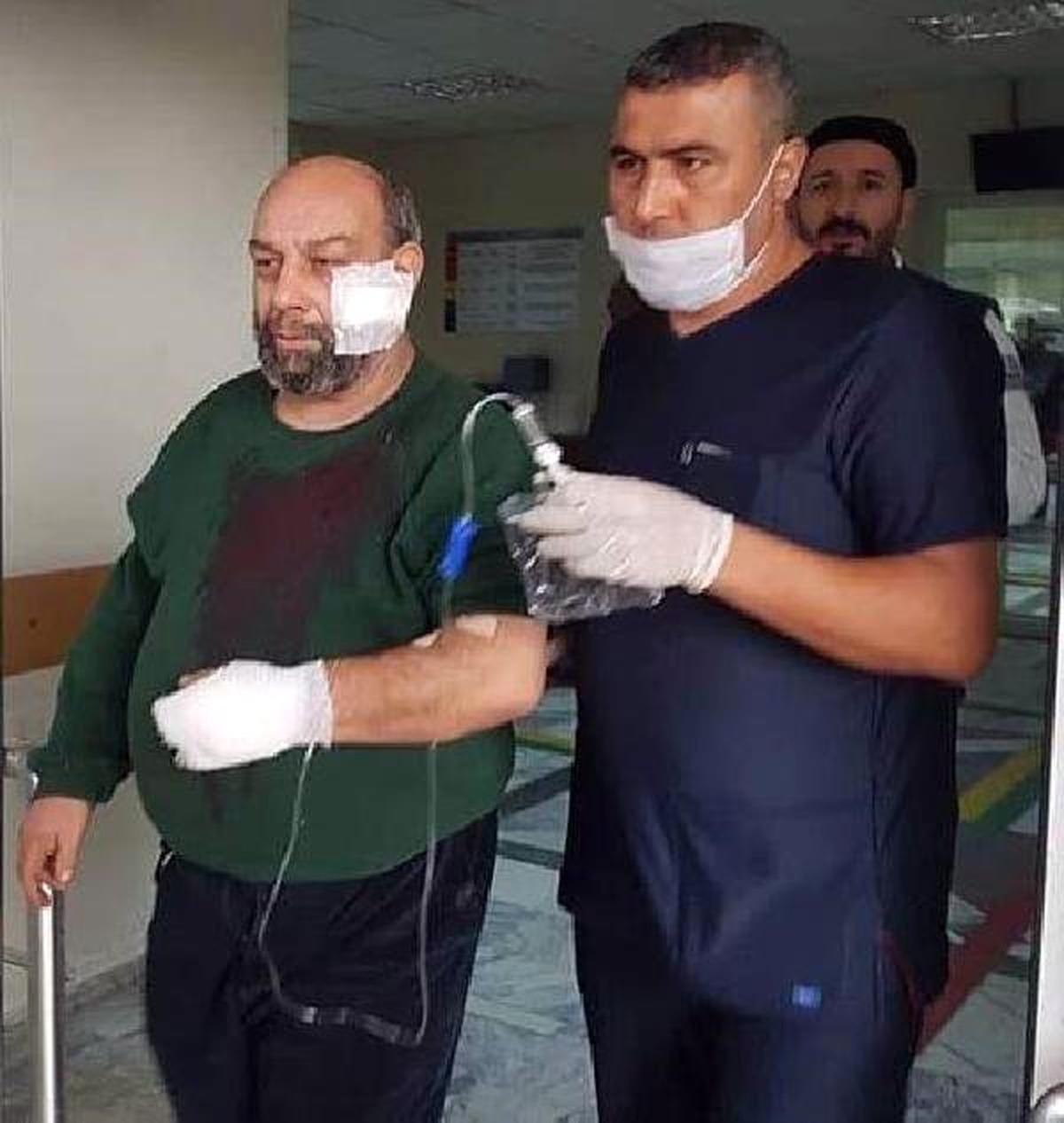Yaşlılık Maaşımı Geç Çektin\' Deyip, Huzurevi Çalışanını Yaraladı (2)