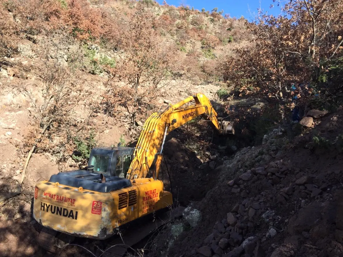 Yavaşlar\'a 3 Kilometrelik Yeni İsale Hattı