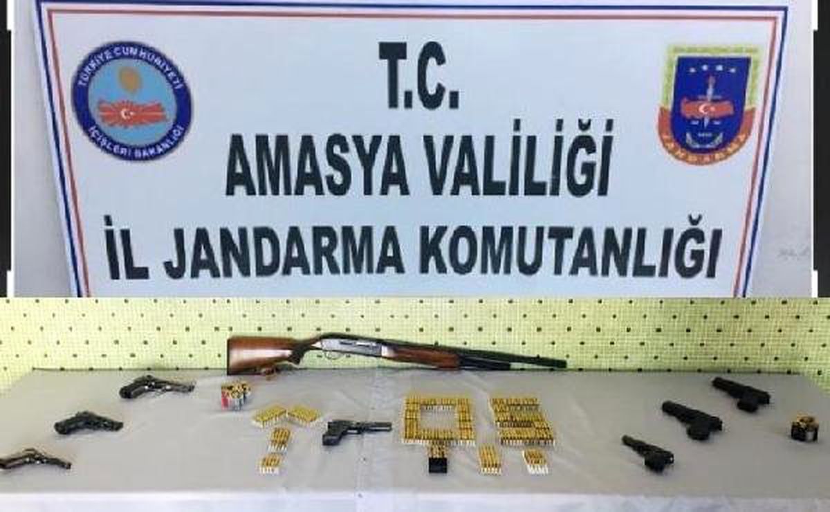 Amasya\'da \'Silah Kaçakçılığı\' Operasyonu