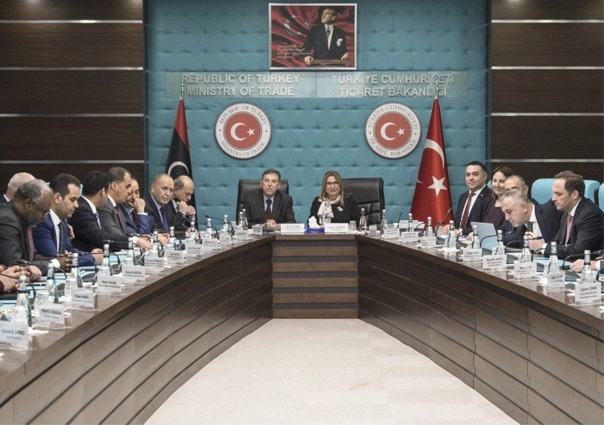 Ankara\'da Türk-Libya Müteahhitlik Ortak Çalışma Grubu Toplantısı Yapıldı