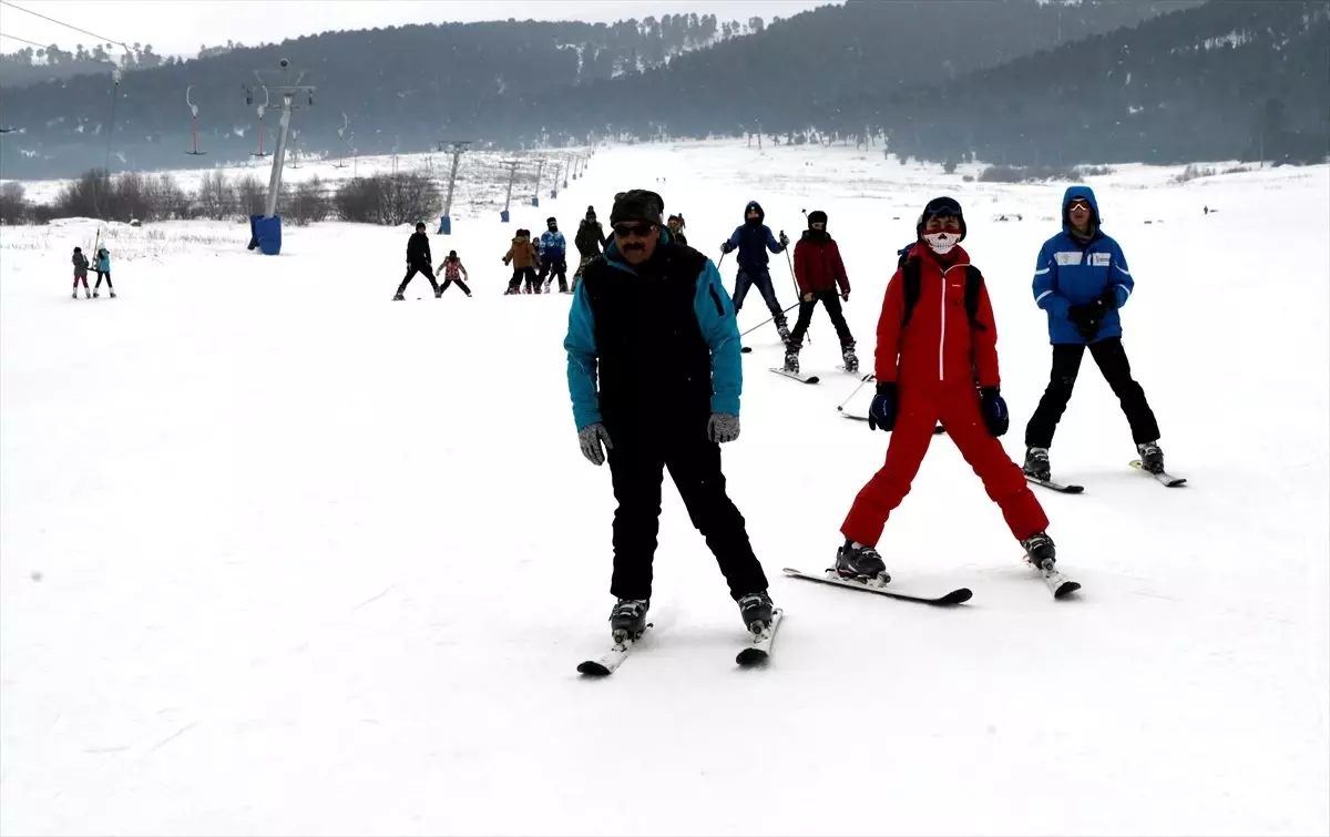 Ardahan\'da "Kayak Öğrenme Kursu" Sona Erdi