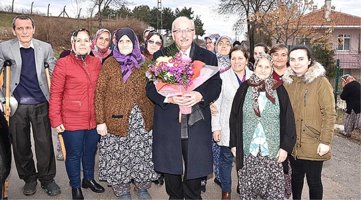 Başkan Kadir Albayrak\'a Vatandaşlardan Sevgi Seli