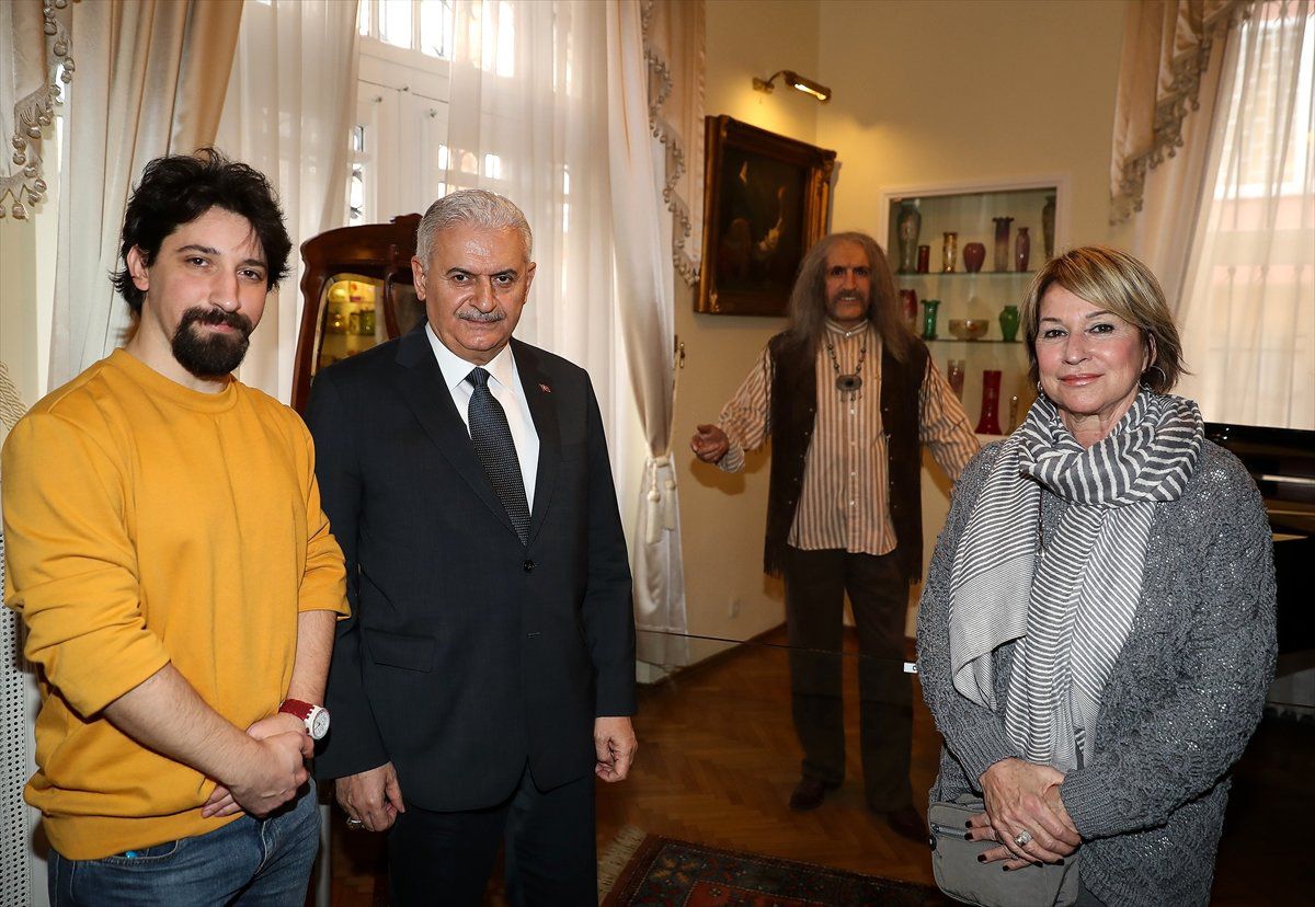 Binali Yıldırım, Barış Manço Evi\'nde