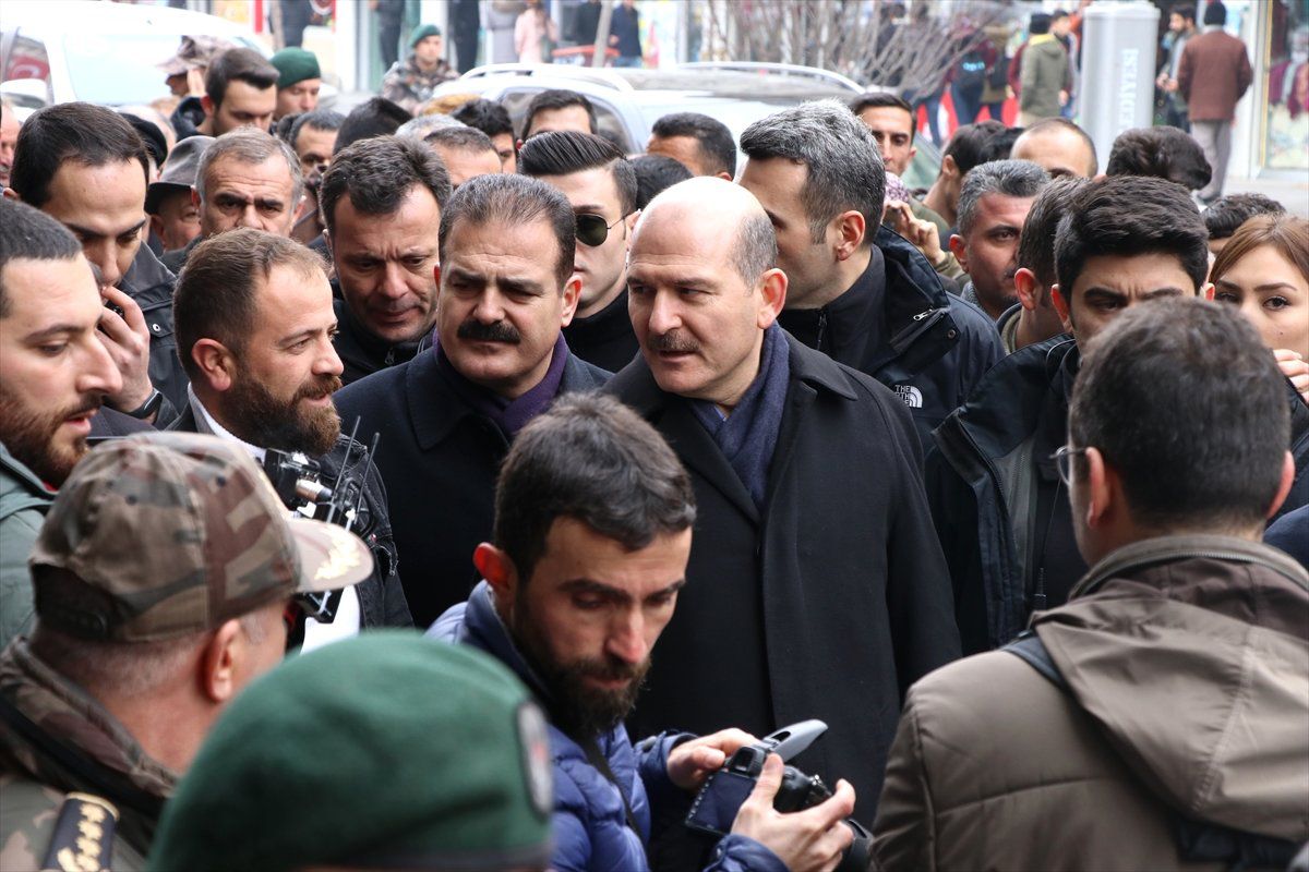 İçişleri Bakanı Soylu Hakkari\'de