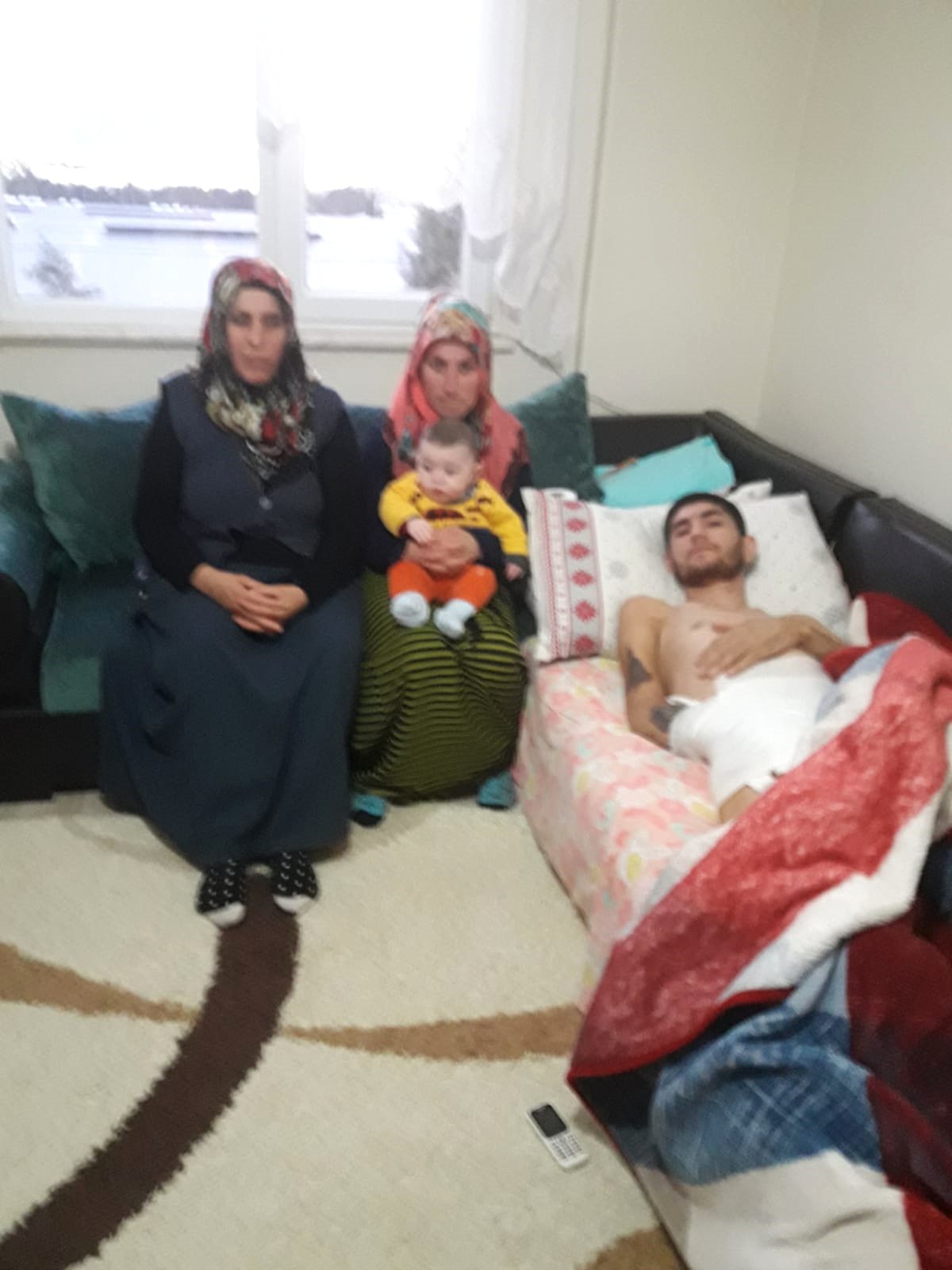 Akıma Kapıldı, Yatağa Mahkum Kaldı; Genç Zor Durumda